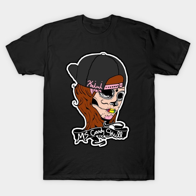 KAIRI CYANIDE ''MS CANDY SKULL'' T-Shirt by KVLI3N